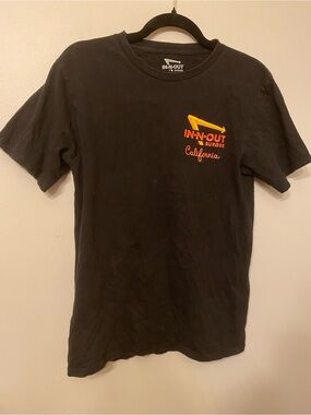 IN-N-OUT Burger California Logo Short Sleeve Tee - Black
